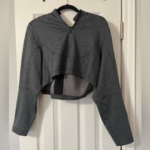 Lululemon cropped running top, size M